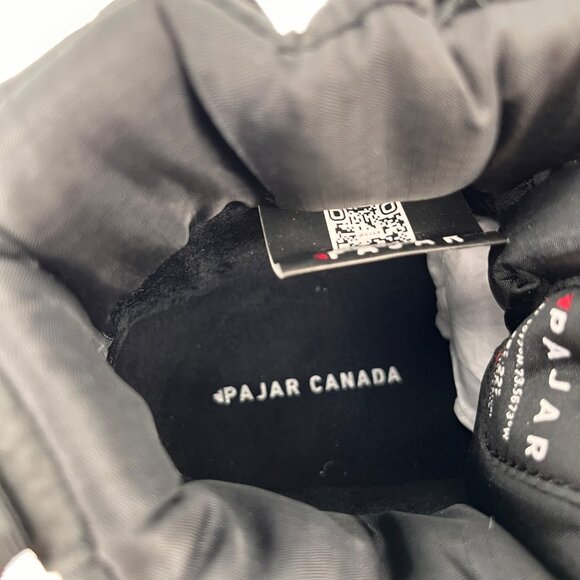 Pajar Fero 2.0 Boot Size 9M Black Waterproof Nylon Leather Winter Snow Boot - Picture 13 of 16